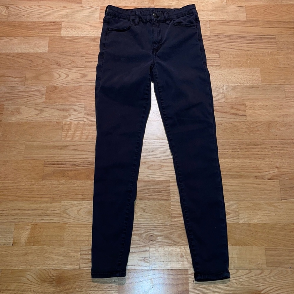 American Eagle Black Super Stretch Jeans